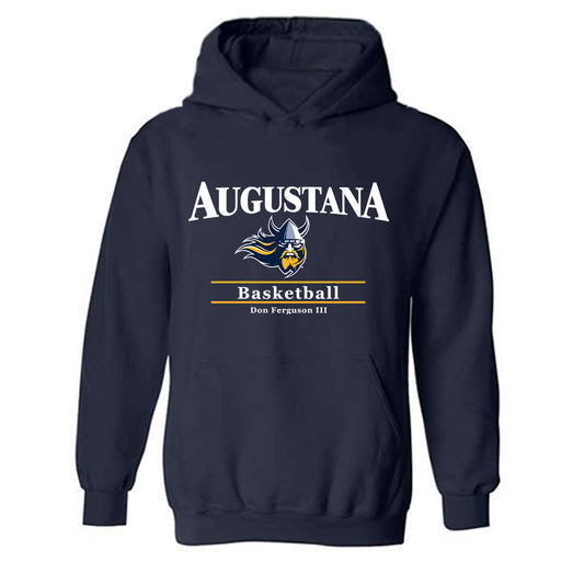 AU - NCAA Men's Basketball : Don Ferguson III - Classic Fashion Shersey Hooded Sweatshirt