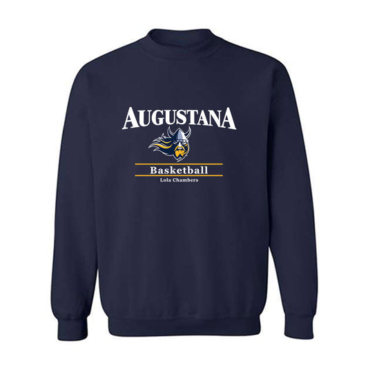 AU - NCAA Women's Basketball : Lola Chambers - Classic Fashion Shersey Crewneck Sweatshirt