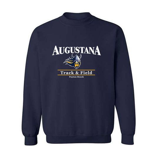 AU - NCAA Women's Track & Field : Peyton Boeck - Classic Fashion Shersey Crewneck Sweatshirt-0