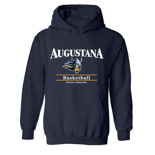 AU - NCAA Women's Basketball : Kristin Edmonds - Classic Fashion Shersey Hooded Sweatshirt-0
