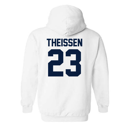 AU - NCAA Men's Ice Hockey : Carter Theissen - Classic Fashion Shersey Hooded Sweatshirt-1