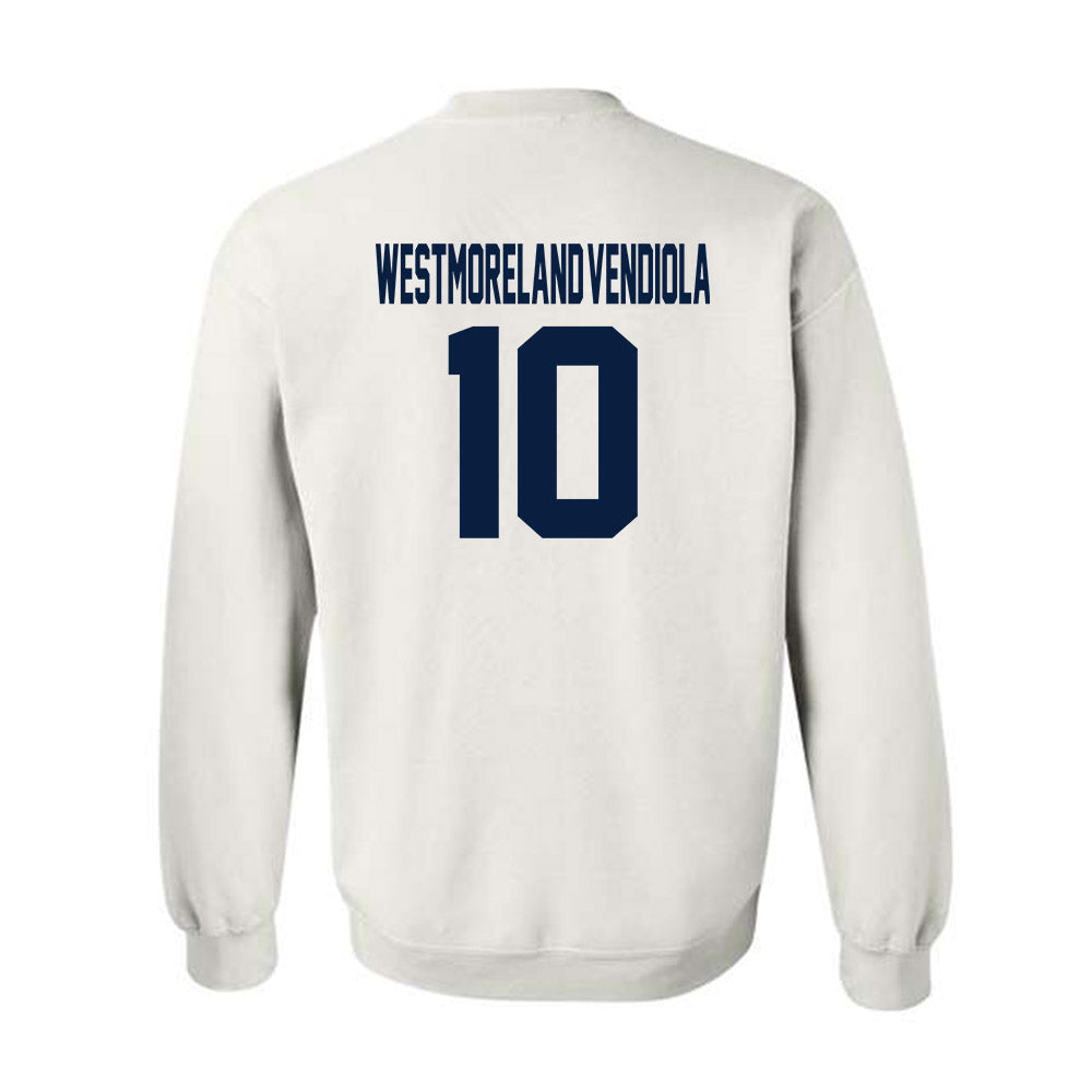 AU - NCAA Men's Basketball : Amari Westmoreland-Vendiola - Classic Fashion Shersey Crewneck Sweatshirt-1