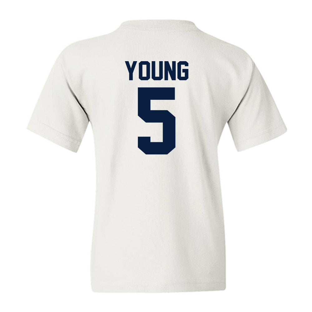 AU - NCAA Men's Ice Hockey : Easton Young - Classic Fashion Shersey Youth T-Shirt-1