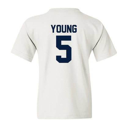 AU - NCAA Men's Ice Hockey : Easton Young - Classic Fashion Shersey Youth T-Shirt-1