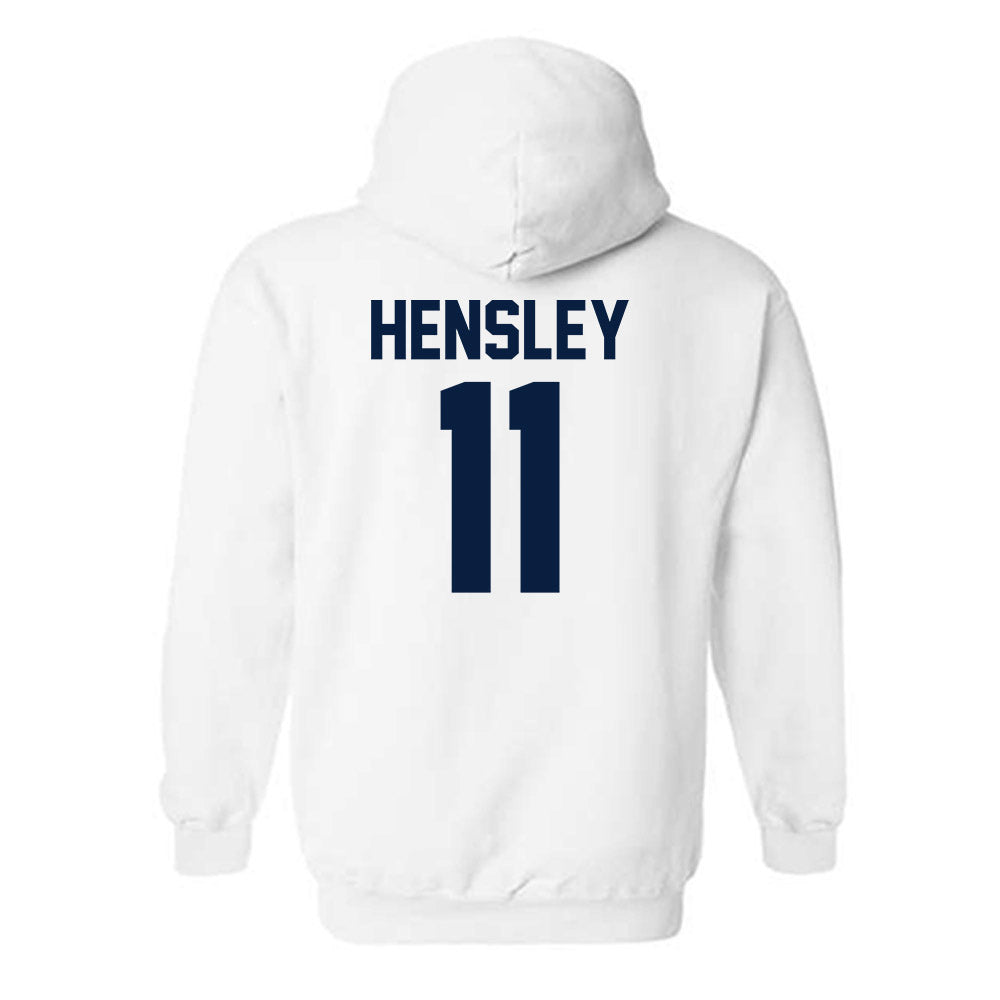 AU - NCAA Football : Gunnar Hensley - Classic Fashion Shersey Hooded Sweatshirt-1
