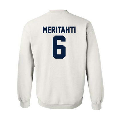 AU - NCAA Men's Ice Hockey : Samo Meritahti - Classic Fashion Shersey Crewneck Sweatshirt-1