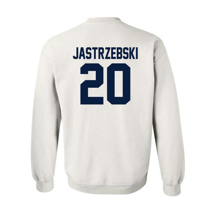 AU - NCAA Men's Ice Hockey : Jacob Jastrzebski - Classic Fashion Shersey Crewneck Sweatshirt-1