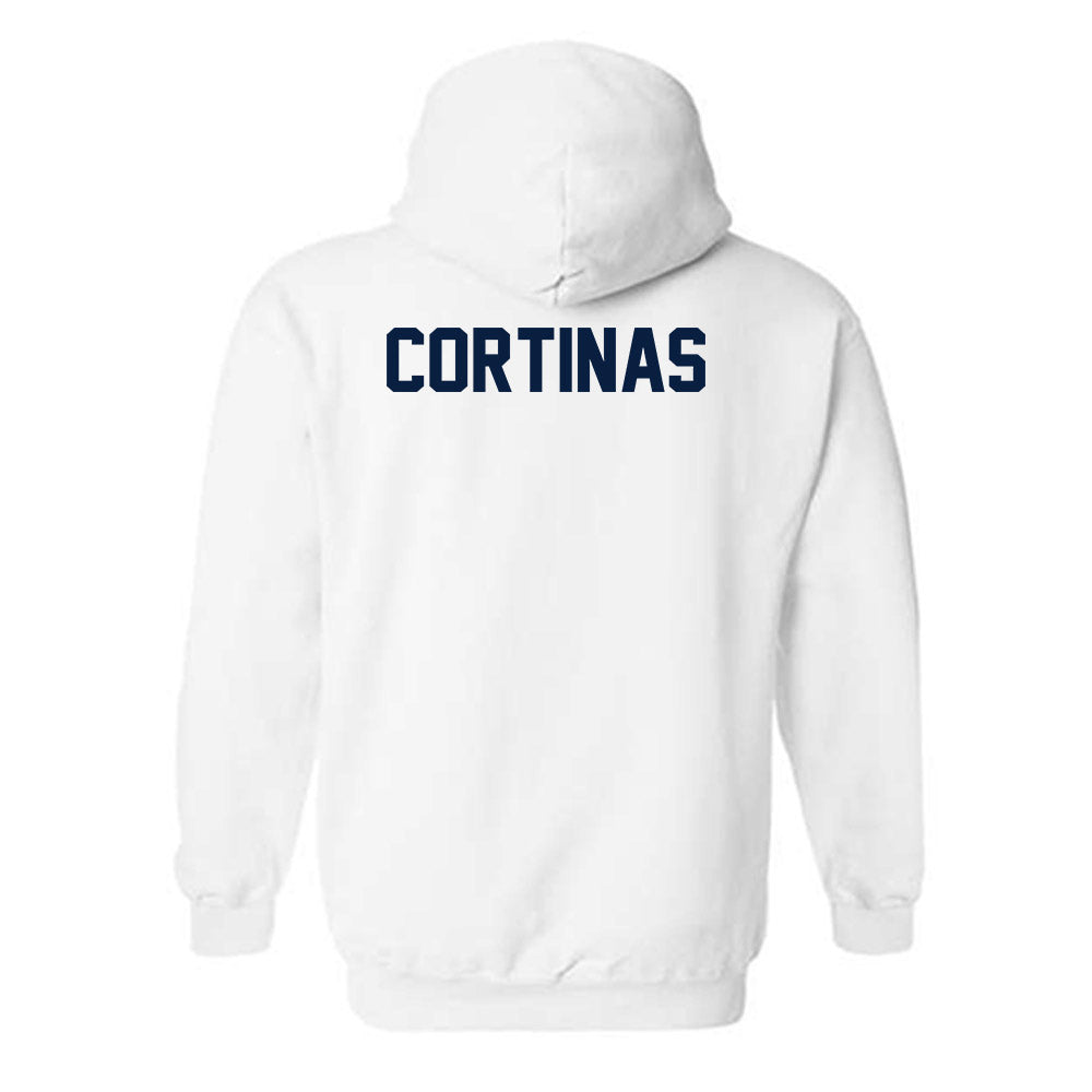 AU - NCAA Men's Tennis : Christian Cortinas - Classic Fashion Shersey Hooded Sweatshirt