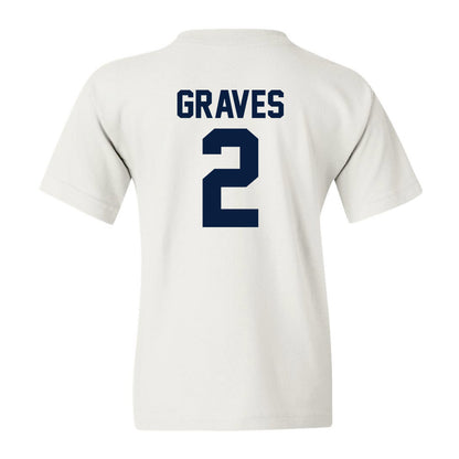 AU - NCAA Men's Basketball : Jadan Graves - Classic Fashion Shersey Youth T-Shirt