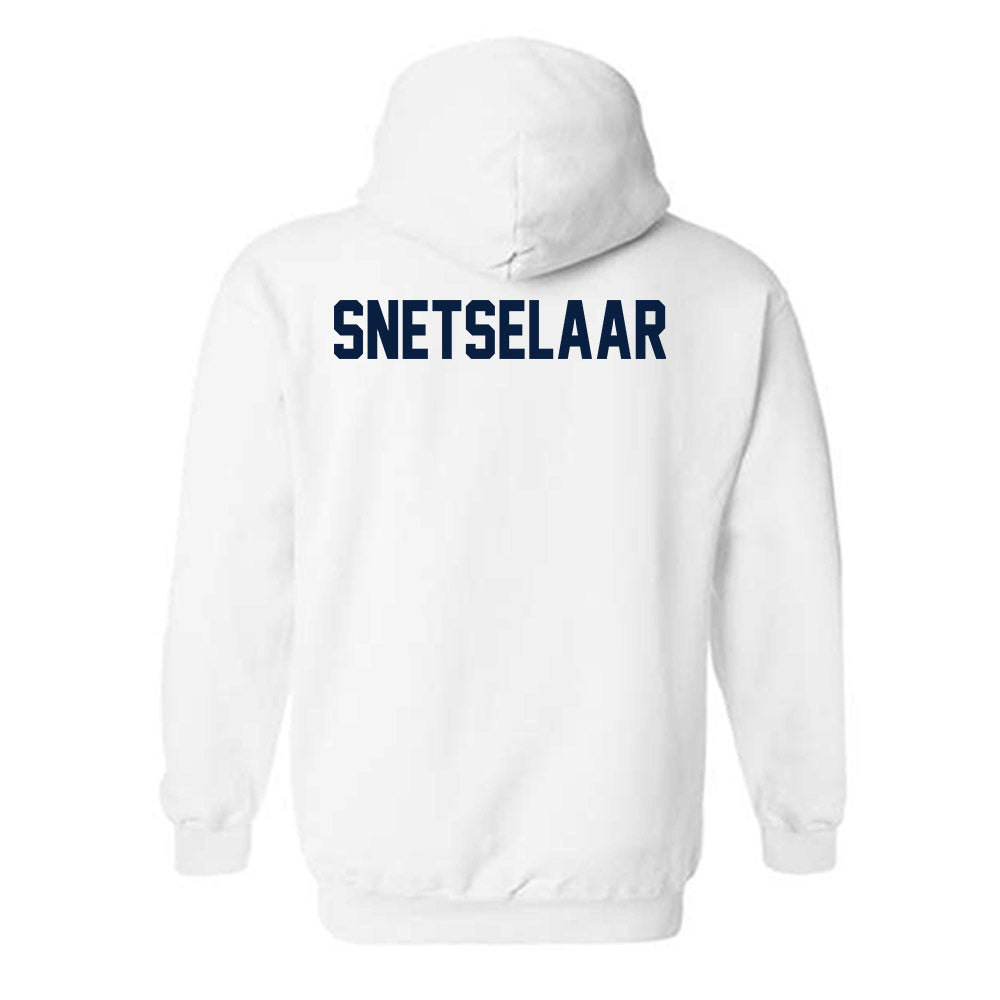 AU - NCAA Men's Swimming & Diving : Brady Snetselaar - Classic Fashion Shersey Hooded Sweatshirt-1
