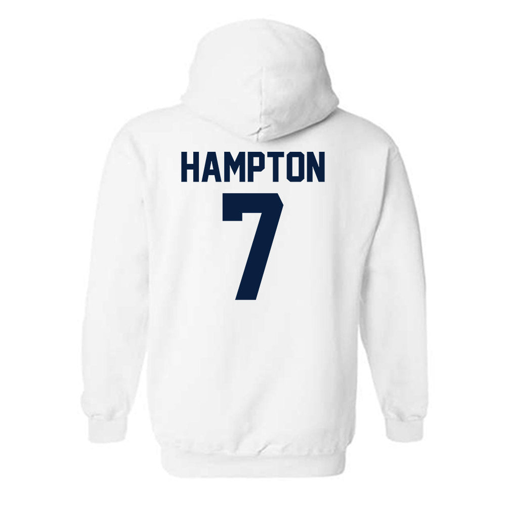 AU - NCAA Football : Jermaine Hampton - Classic Fashion Shersey Hooded Sweatshirt-1