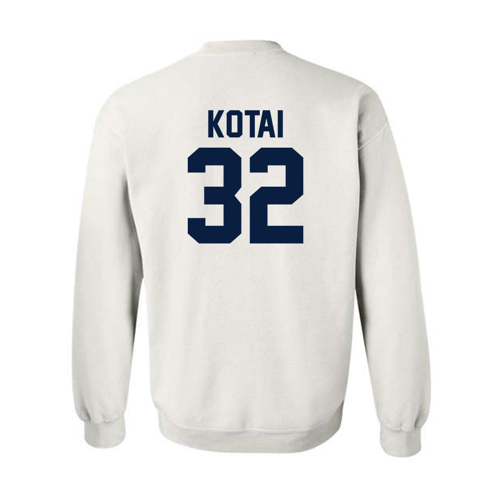 AU - NCAA Men's Ice Hockey : Josh Kotai - Classic Fashion Shersey Crewneck Sweatshirt-1