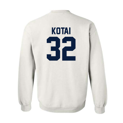 AU - NCAA Men's Ice Hockey : Josh Kotai - Classic Fashion Shersey Crewneck Sweatshirt-1