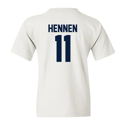  - NCAA Men's Ice Hockey : Tyler Hennen - Classic Fashion Shersey Youth T-Shirt-1