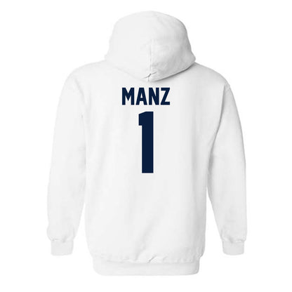 AU - NCAA Men's Ice Hockey : Christian Manz - Classic Fashion Shersey Hooded Sweatshirt