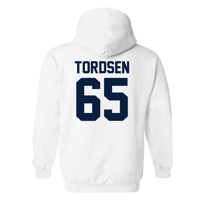 AU - NCAA Football : Sawyer Tordsen - Classic Fashion Shersey Hooded Sweatshirt