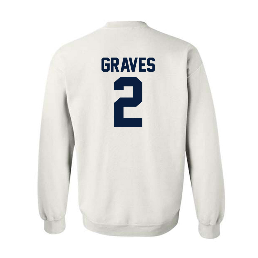 AU - NCAA Men's Basketball : Jadan Graves - Classic Fashion Shersey Crewneck Sweatshirt