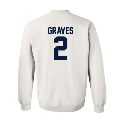 AU - NCAA Men's Basketball : Jadan Graves - Classic Fashion Shersey Crewneck Sweatshirt