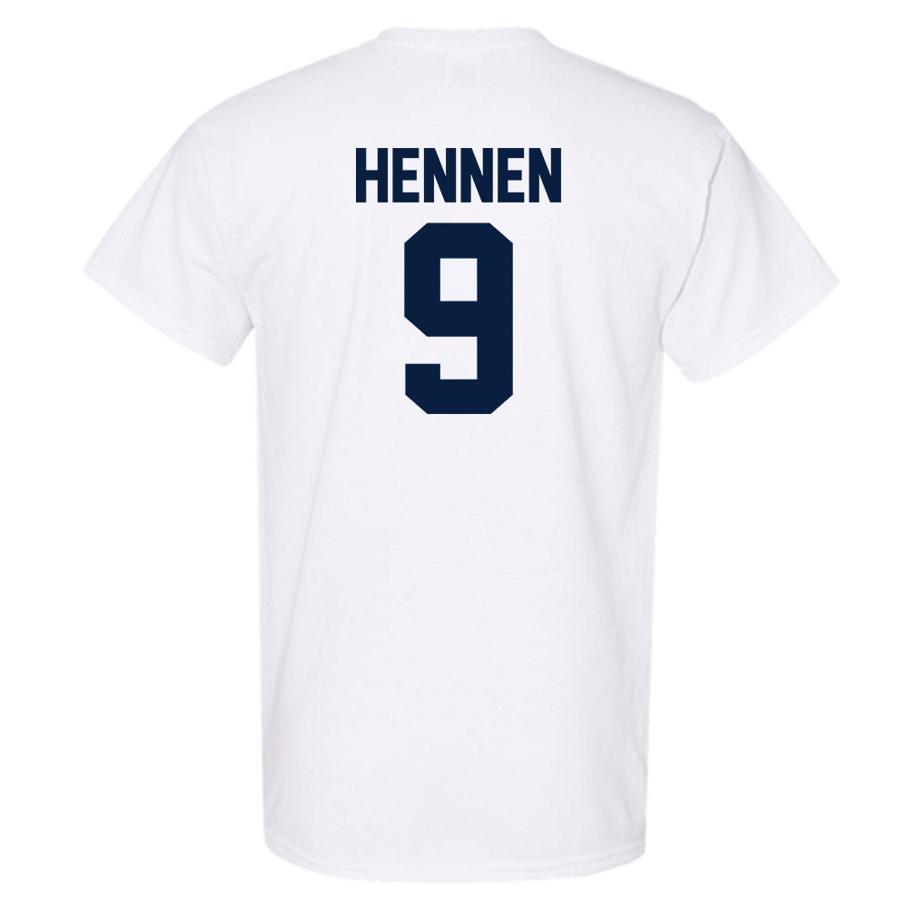 AU - NCAA Men's Ice Hockey : Hayden Hennen - Classic Fashion Shersey T-Shirt-1