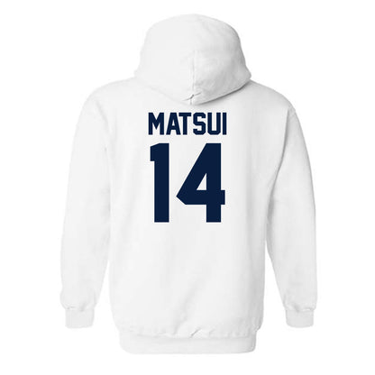 AU - NCAA Men's Ice Hockey : Payton Matsui - Classic Fashion Shersey Hooded Sweatshirt-1