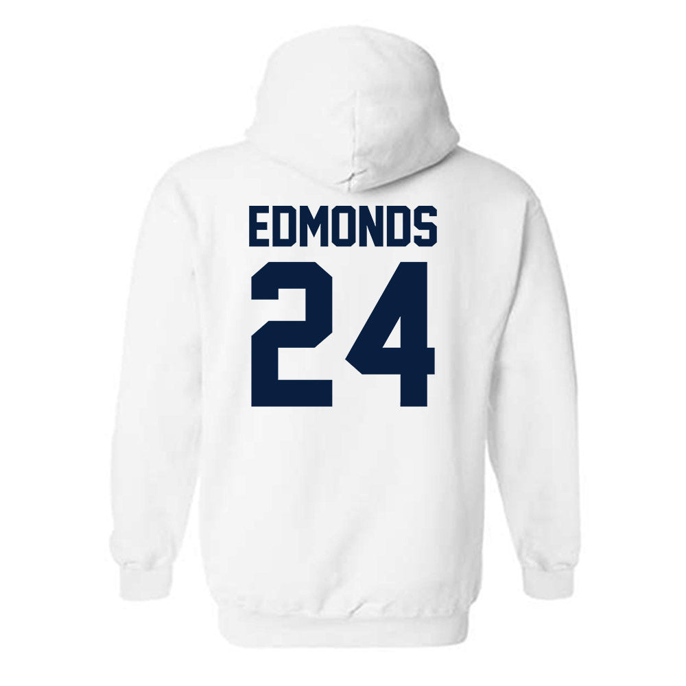 AU - NCAA Women's Basketball : Kristin Edmonds - Classic Fashion Shersey Hooded Sweatshirt-1