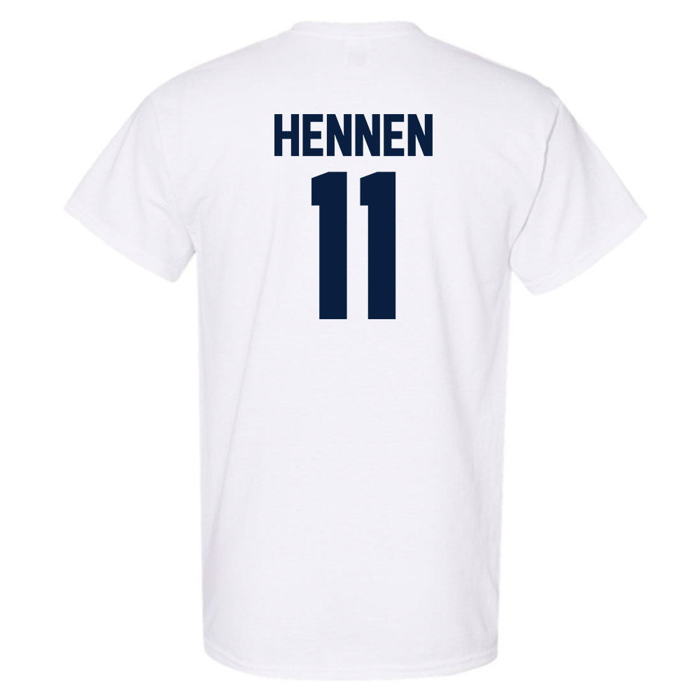  - NCAA Men's Ice Hockey : Tyler Hennen - Classic Fashion Shersey T-Shirt-1