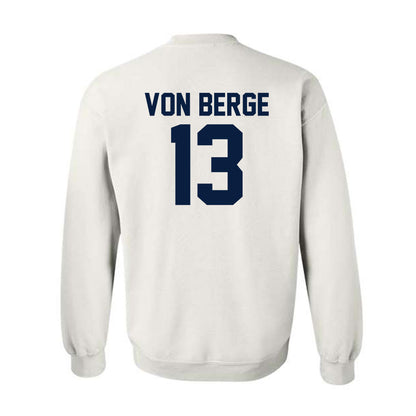 AU - NCAA Baseball : Logan Von Berge - Classic Fashion Shersey Crewneck Sweatshirt