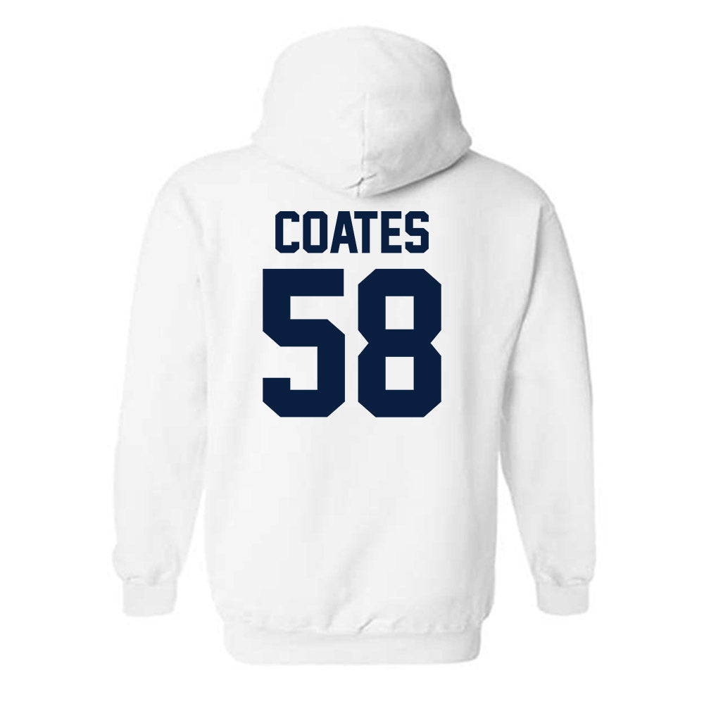 AU - NCAA Football : Wes Coates - Classic Fashion Shersey Hooded Sweatshirt-1