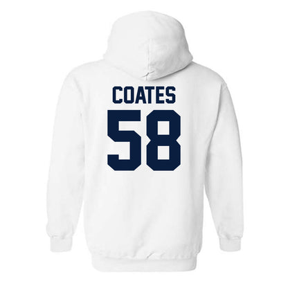 AU - NCAA Football : Wes Coates - Classic Fashion Shersey Hooded Sweatshirt-1