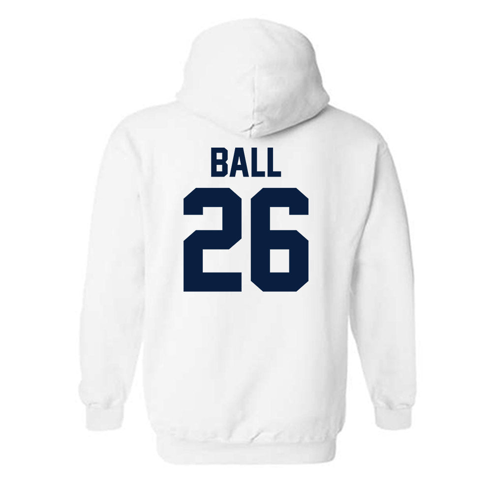 AU - NCAA Baseball : Andrew Ball - Classic Fashion Shersey Hooded Sweatshirt-1