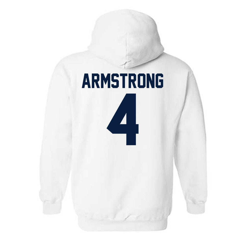 AU - NCAA Men's Basketball : Cj Armstrong - Classic Fashion Shersey Hooded Sweatshirt-1