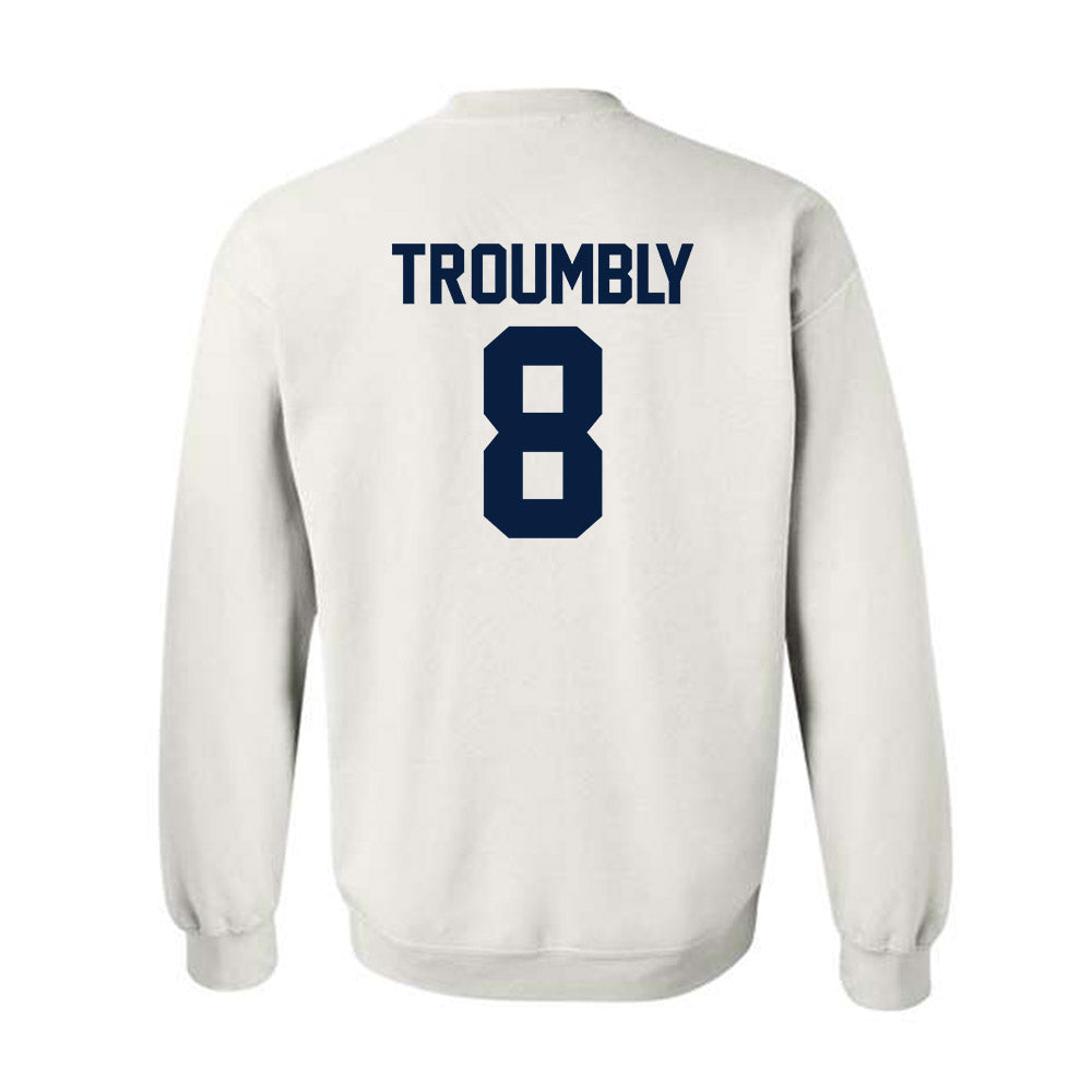 AU - NCAA Men's Ice Hockey : Ben Troumbly - Classic Fashion Shersey Crewneck Sweatshirt-1