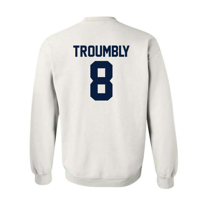 AU - NCAA Men's Ice Hockey : Ben Troumbly - Classic Fashion Shersey Crewneck Sweatshirt-1