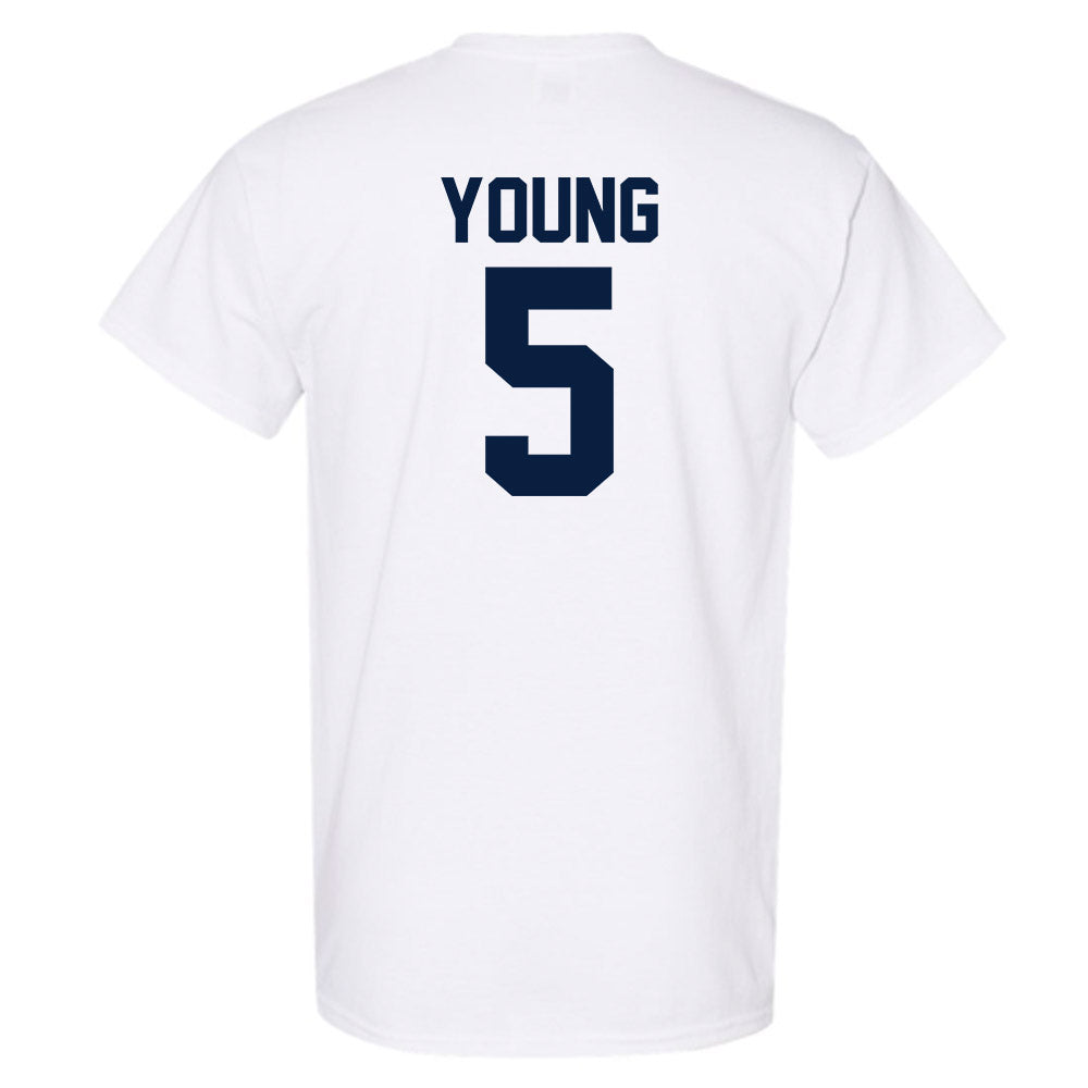 AU - NCAA Men's Ice Hockey : Easton Young - Classic Fashion Shersey T-Shirt-1