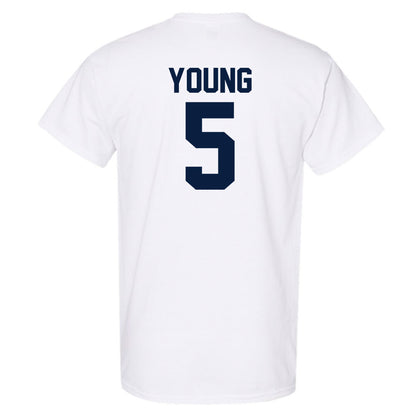 AU - NCAA Men's Ice Hockey : Easton Young - Classic Fashion Shersey T-Shirt-1