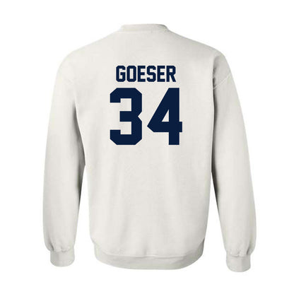 AU - NCAA Baseball : Cole Goeser - Classic Fashion Shersey Crewneck Sweatshirt