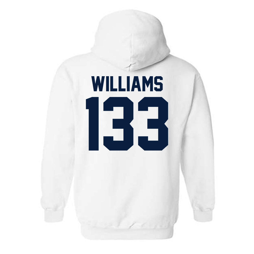 AU - NCAA Wrestling : Bentley Williams - Classic Fashion Shersey Hooded Sweatshirt-1