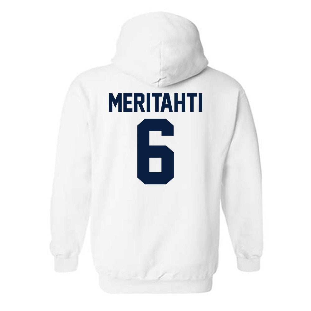 AU - NCAA Men's Ice Hockey : Samo Meritahti - Classic Fashion Shersey Hooded Sweatshirt-1