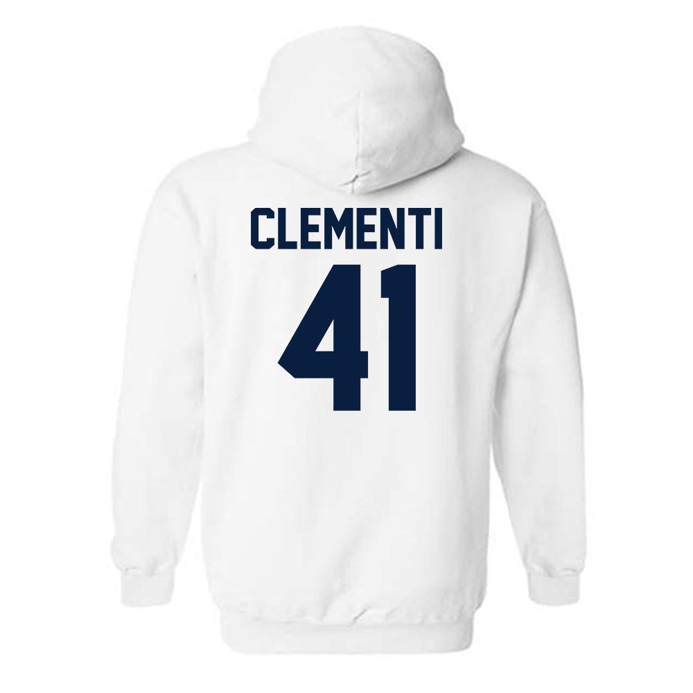 AU - NCAA Baseball : Ryan Clementi - Classic Fashion Shersey Hooded Sweatshirt