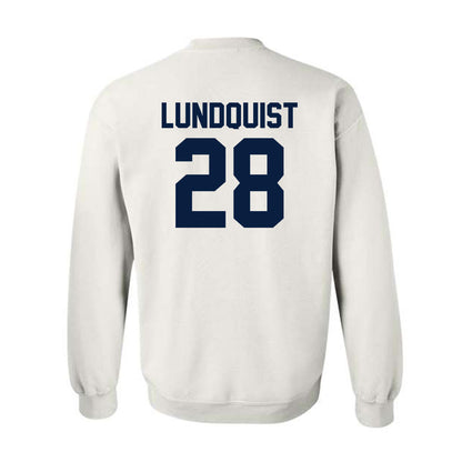 AU - NCAA Baseball : Jake Lundquist - Classic Fashion Shersey Crewneck Sweatshirt-1