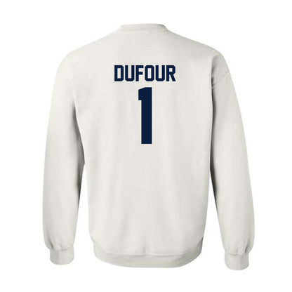 AU - NCAA Women's Tennis : Nicole Dufour - Classic Fashion Shersey Crewneck Sweatshirt-1