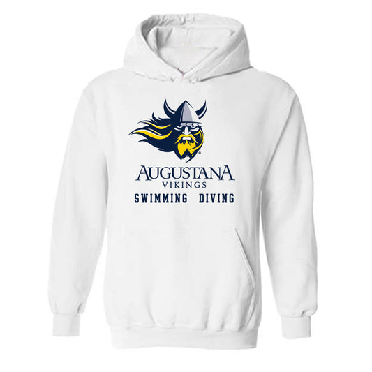 AU - NCAA Men's Swimming & Diving : Henry Lasher - Classic Fashion Shersey Hooded Sweatshirt-0