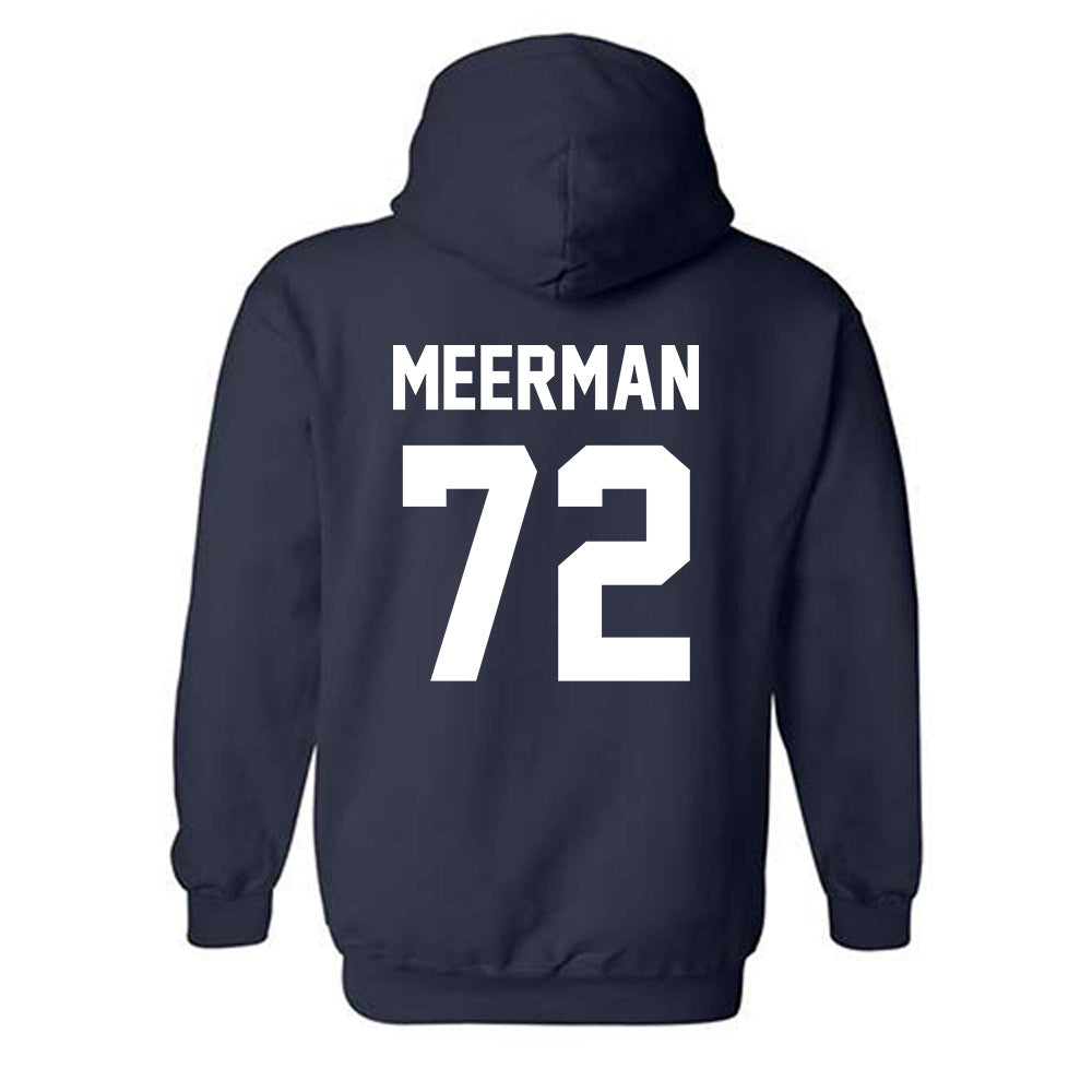 AU - NCAA Men's Ice Hockey : Brett Meerman - Classic Shersey Hooded Sweatshirt-1