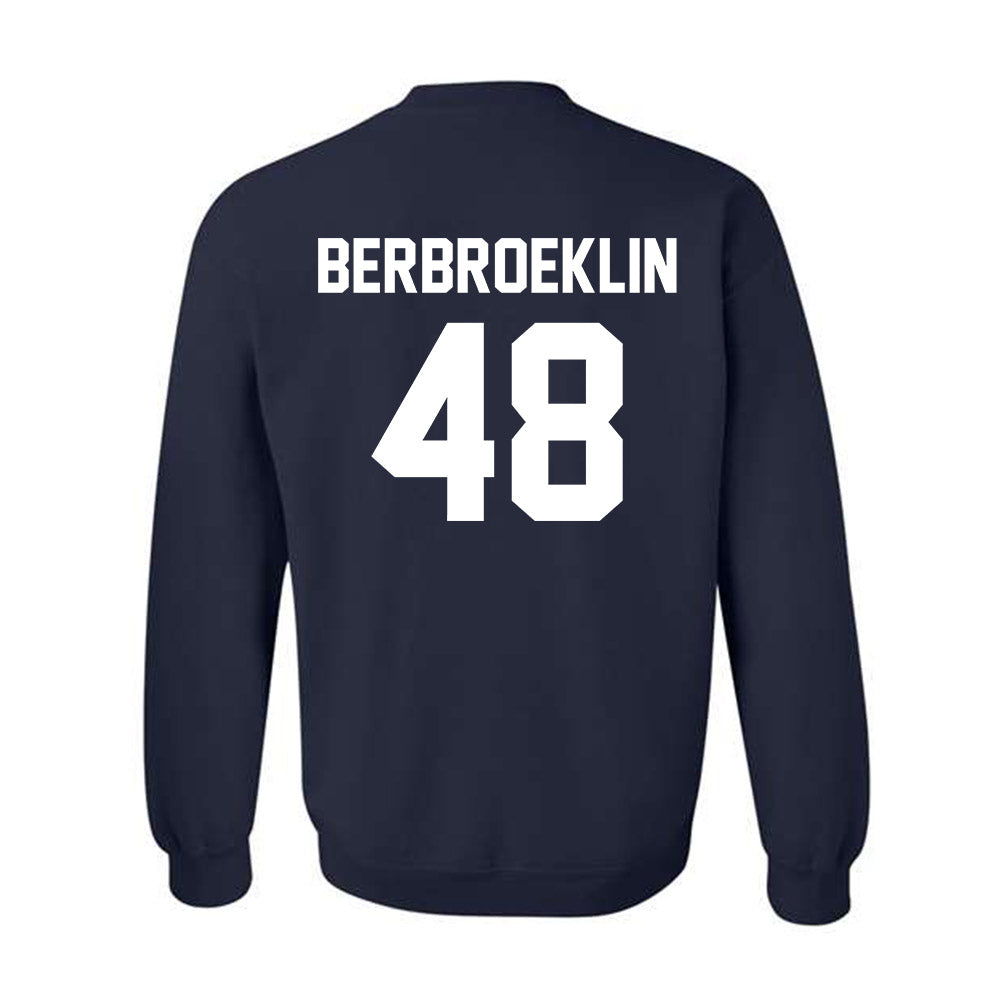 AU - NCAA Baseball : Caden Oberbroekling - Classic Shersey Crewneck Sweatshirt-1