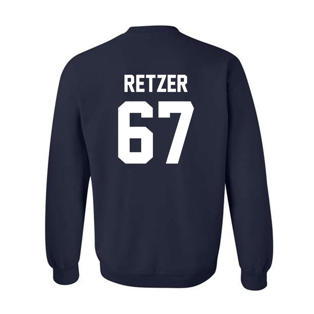 AU - NCAA Football : Ryan Retzer - Classic Shersey Crewneck Sweatshirt-1