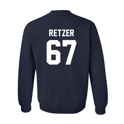 AU - NCAA Football : Ryan Retzer - Classic Shersey Crewneck Sweatshirt-1