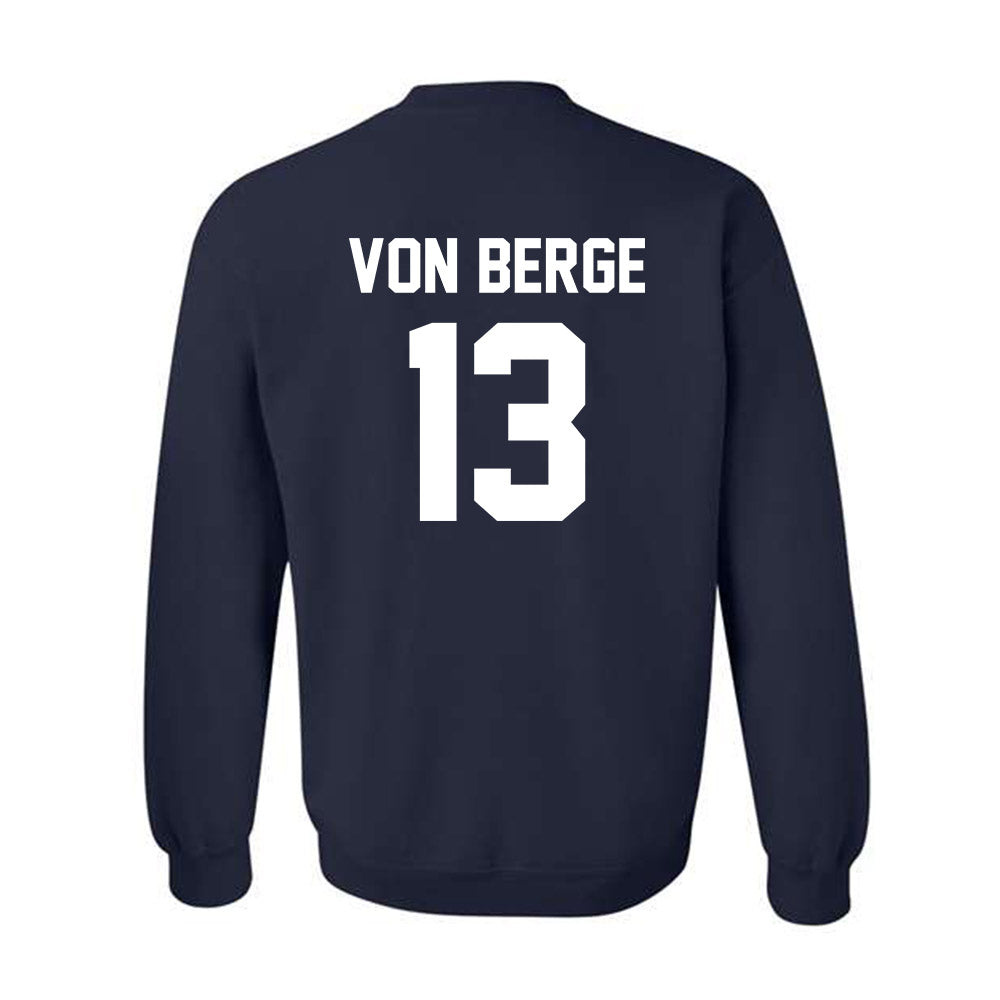 AU - NCAA Baseball : Logan Von Berge - Classic Shersey Crewneck Sweatshirt