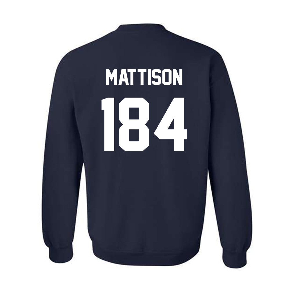 AU - NCAA Wrestling : Aidan Mattison - Classic Shersey Crewneck Sweatshirt-1