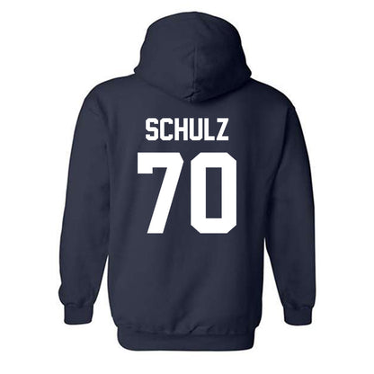 AU - NCAA Football : Joey Schulz - Classic Shersey Hooded Sweatshirt-1
