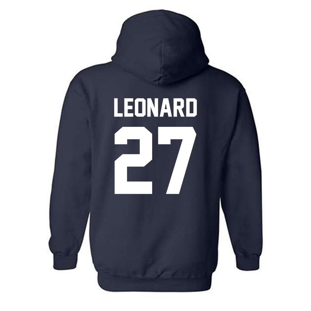 AU - NCAA Football : Logan Leonard - Classic Shersey Hooded Sweatshirt